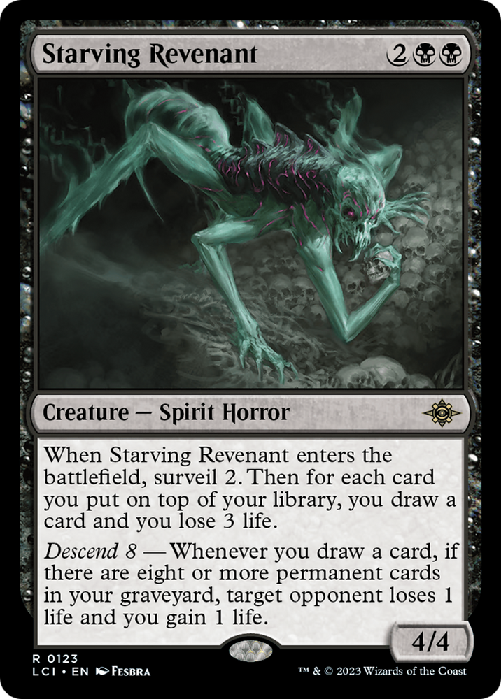 Starving Revenant [The Lost Caverns of Ixalan] 