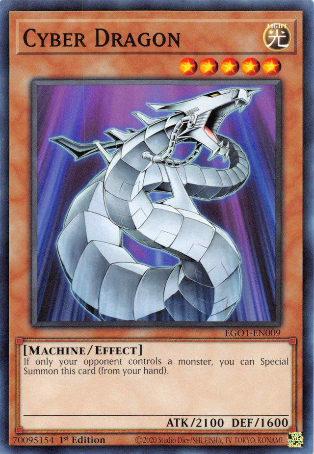 Cyber ​​Dragon [EGO1-EN009] Common 