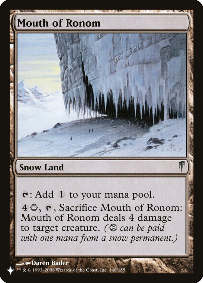 Mouth of Ronom [The List] 