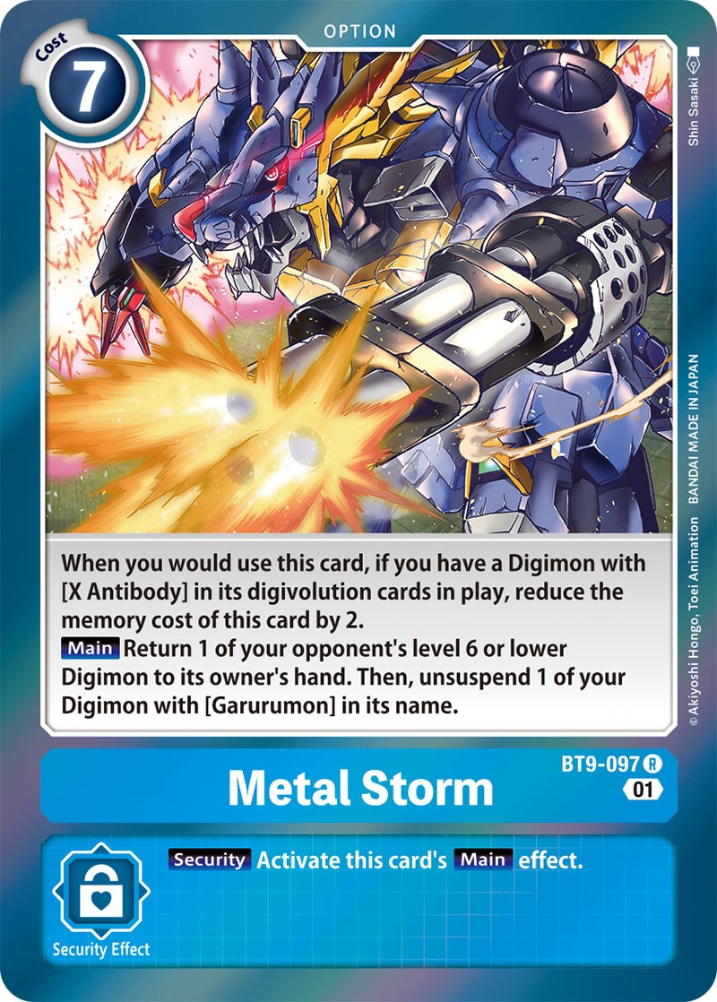 Metal Storm [BT9-097] [X Record] 