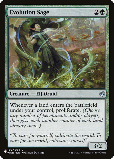 Evolution Sage [The List Reprints] 