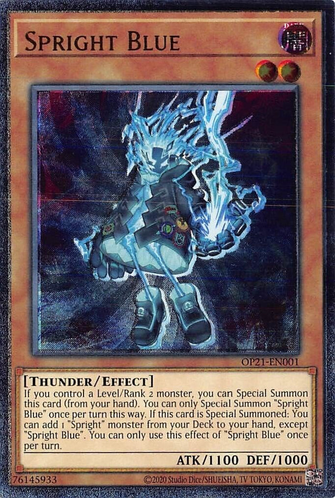 Spright Blue [OP21-EN001] Ultimate Rare 