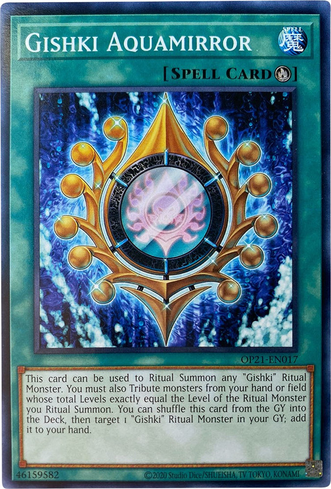 Gishki Aquamirror [OP21-EN017] Common 