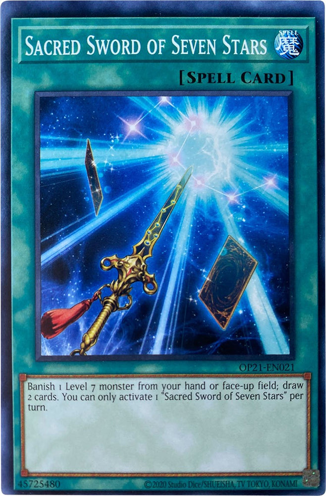 Sacred Sword of Seven Stars [OP21-EN021] Common 