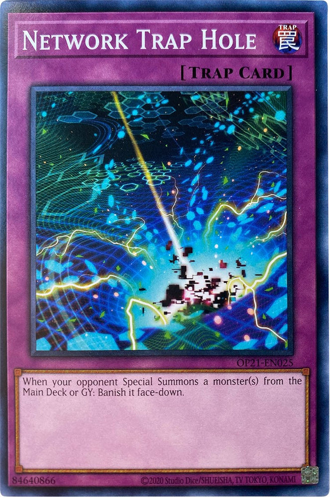 Network Trap Hole [OP21-EN025] Common 