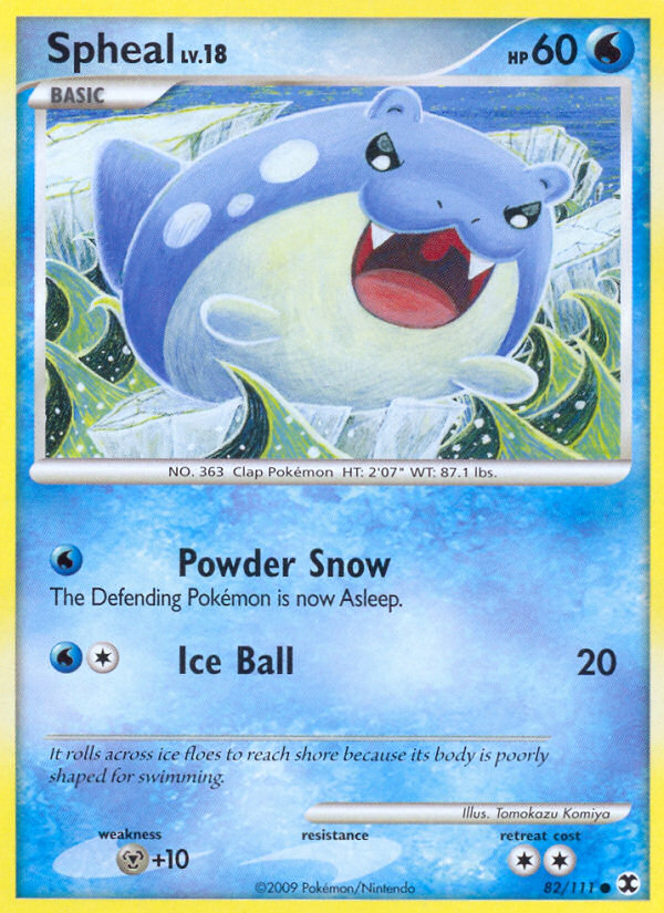 Spheal (82/111) [Platinum: Rising Rivals] 