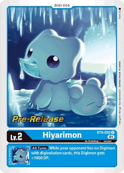 Hiyarimon [BT8-002] [New Awakening Pre-Release Cards] 