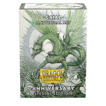 Dragon Shield: Standard 100ct Sleeves - Special Anniversary - Gaial (Dual Matte) 