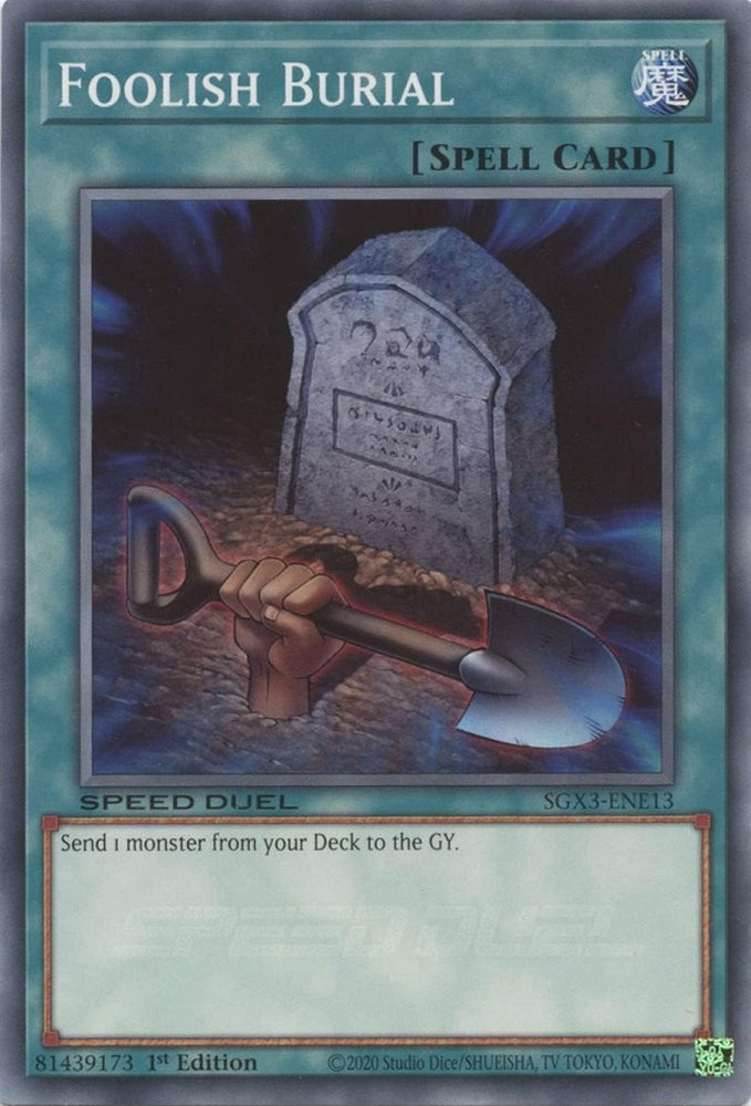 Foolish Burial [SGX3-ENE13] Common 