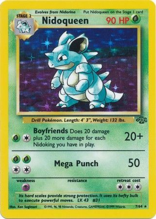 Nidoqueen (7/64) [Jungle Unlimited] 
