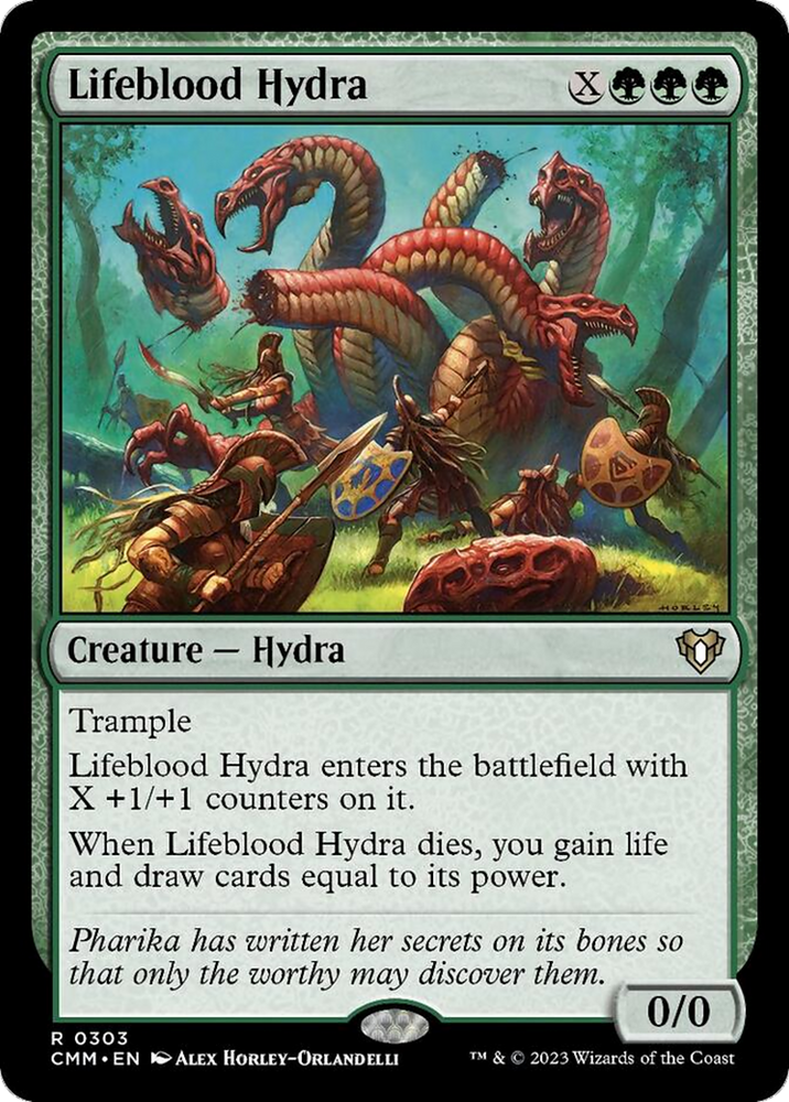 Lifeblood Hydra [Commander Masters] 