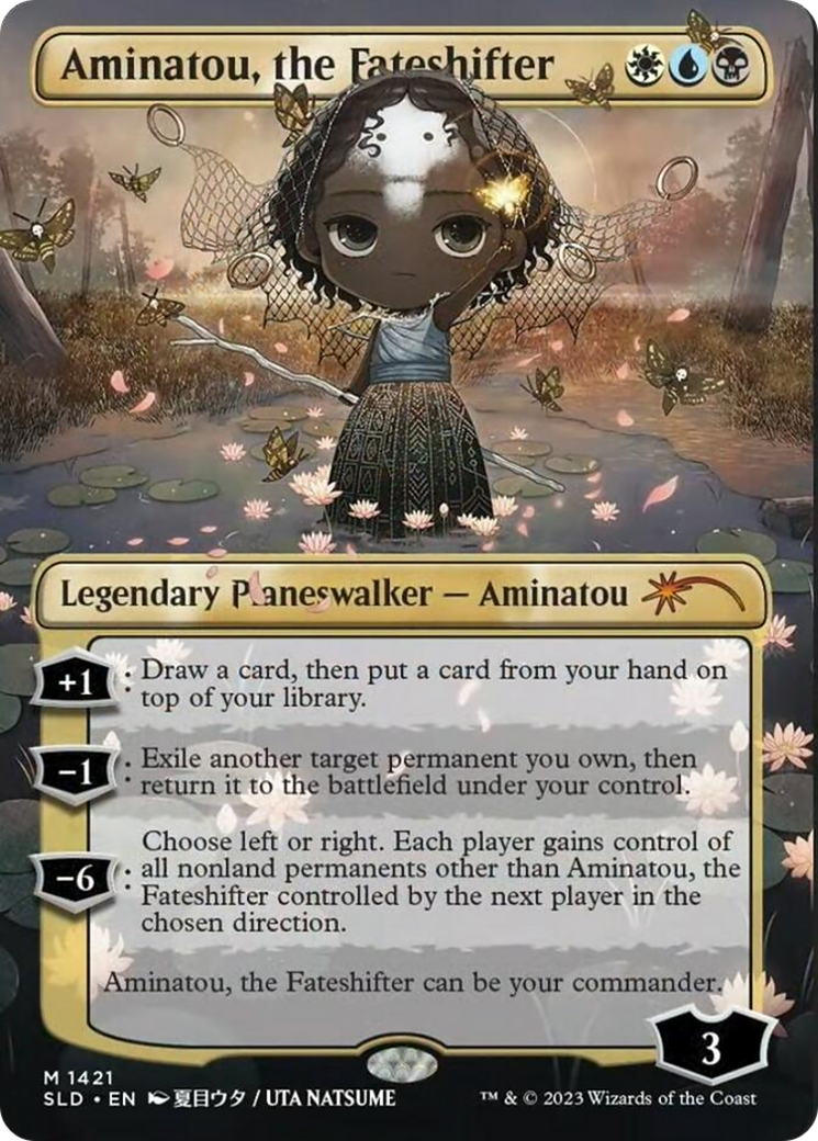 Aminatou, the Fateshifter (Rainbow Foil) [Secret Lair Drop Series] 