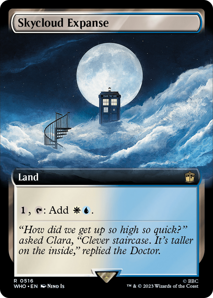 Skycloud Expanse (Extended Art) [Doctor Who] 
