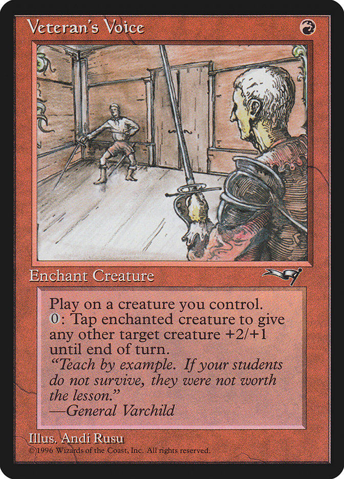 Veteran's Voice (Double Doors) [Alliances] 