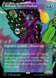 Zndrsplt, Eye of Wisdom // Zndrsplt, Eye of Wisdom (Borderless) [Secret Lair Drop Series] 