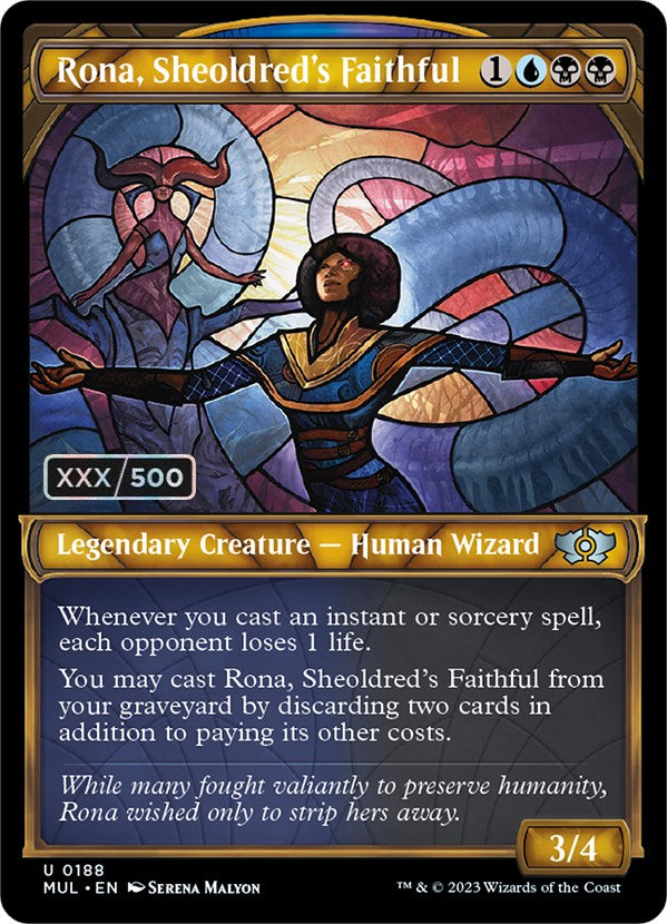Rona, Sheoldred's Faithful (Serialized) [Multiverse Legends] 