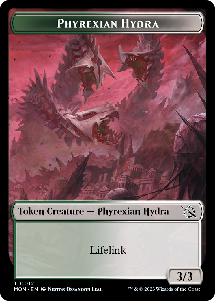 Phyrexian Hydra Token (12) [March of the Machine Tokens] 