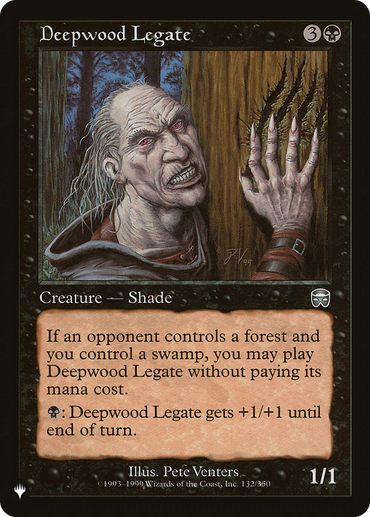 Deepwood Legate [The List Reprints] 