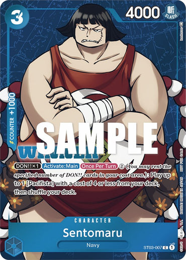 Sentomaru (Tournament Pack Vol. 3) [Winner] [One Piece Promotion Cards] 