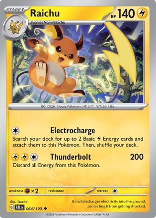 Raichu (064/193) [Scarlet &amp; Violet: Paldea Evolved] 