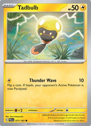 Tadbulb (077/193) [Scarlet &amp; Violet: Paldea Evolved] 