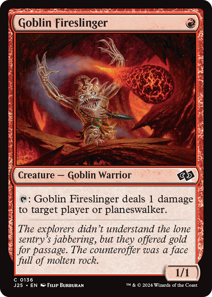 Goblin Fireslinger [Foundations Jumpstart] 