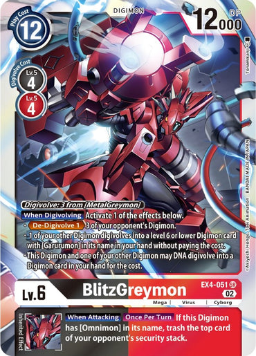 BlitzGreymon [EX4-051] [Alternative Being Booster] 