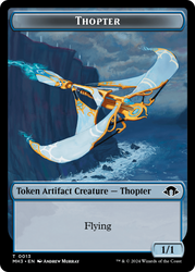 Phyrexian Germ // Thopter Double-Sided Token [Modern Horizons 3 Tokens] 