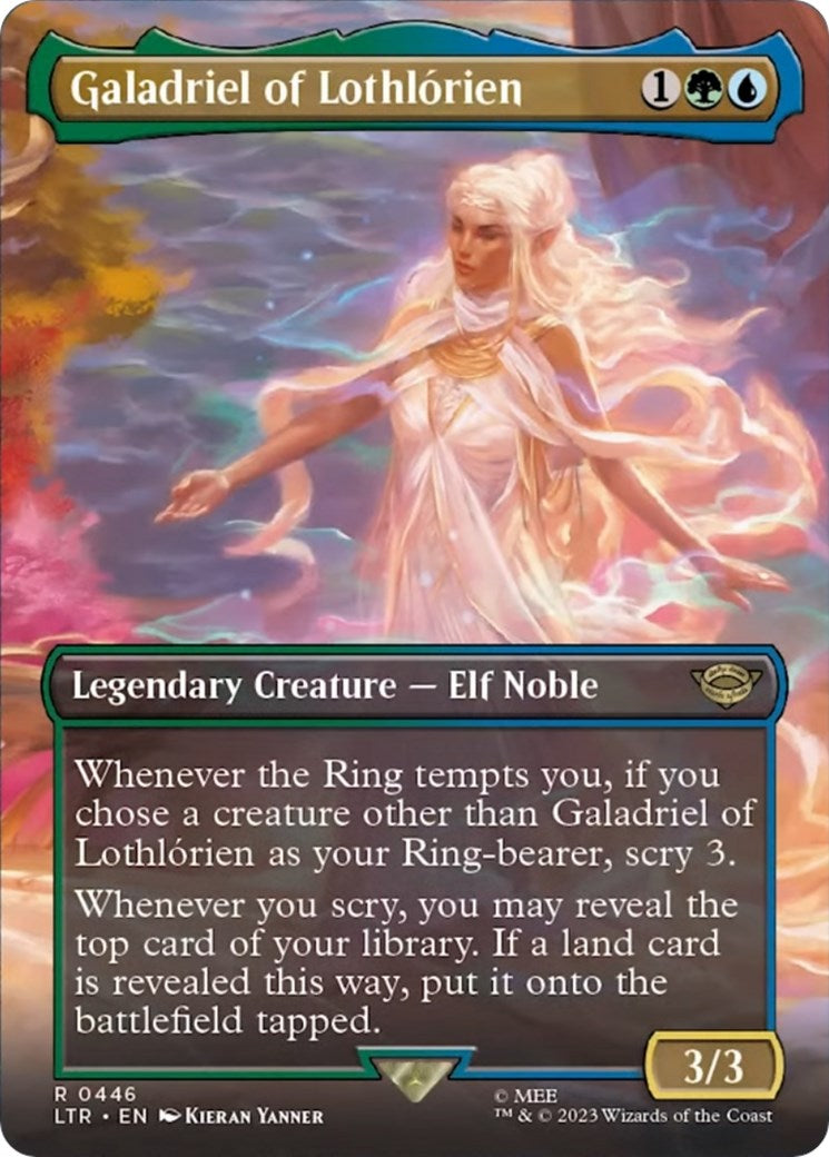 Galadriel of Lothlorien (Borderless Alternate Art) [The Lord of the Rings: Tales of Middle-Earth] 