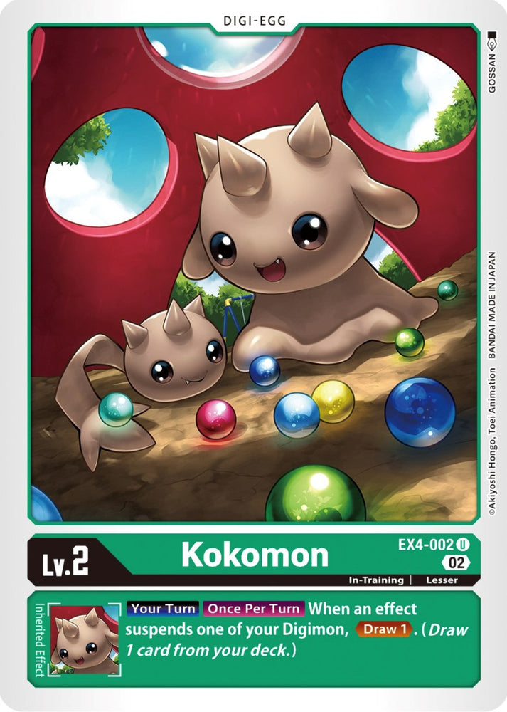 Kokomon [EX4-002] [Alternative Being Booster] 