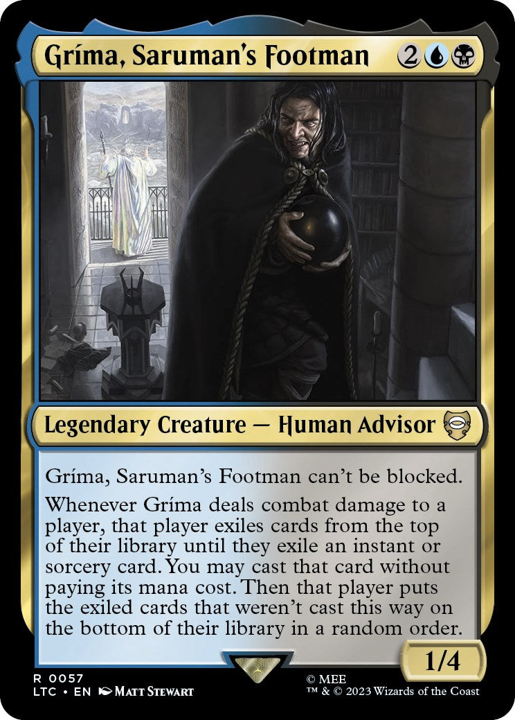 Grima, Saruman's Footman [The Lord of the Rings: Tales of Middle-Earth Commander] 