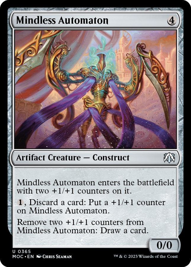 Mindless Automaton [March of the Machine Commander] 