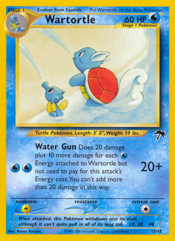 Wartortle (15/18) [Southern Islands] 