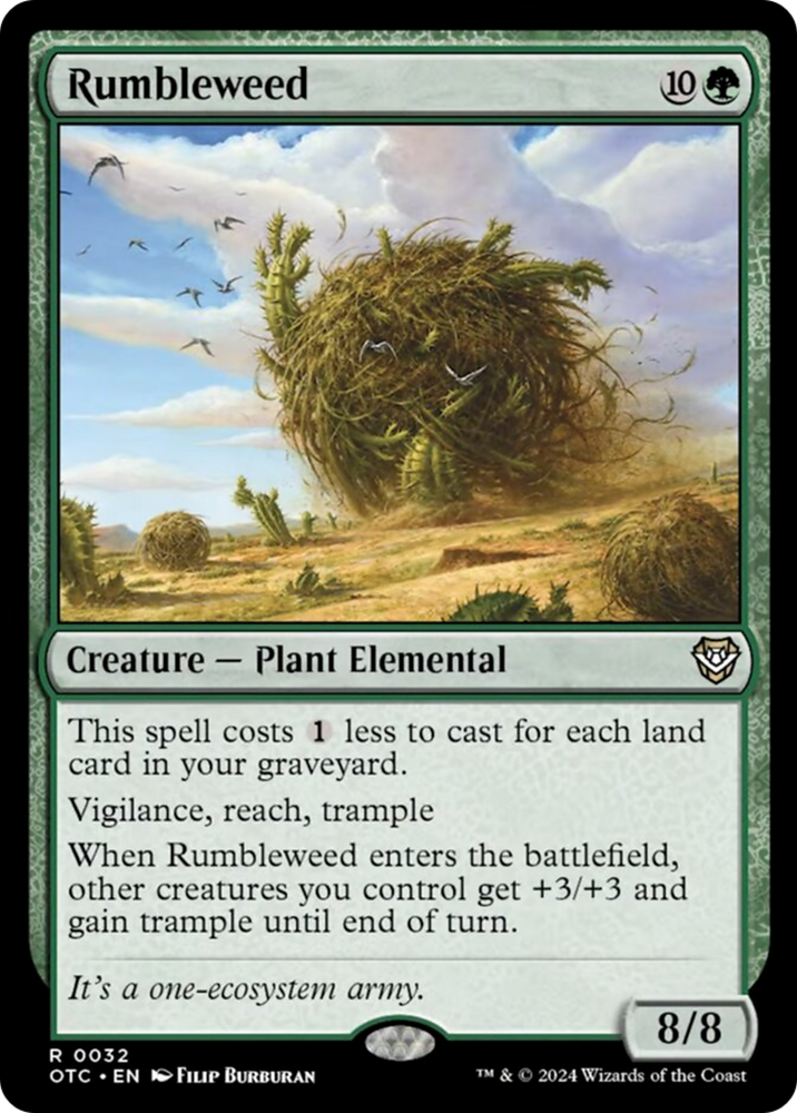 Rumbleweed [Outlaws of Thunder Junction Commander] 
