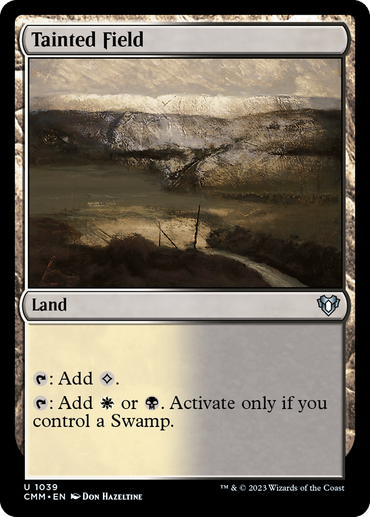 Tainted Field [Commander Masters] 