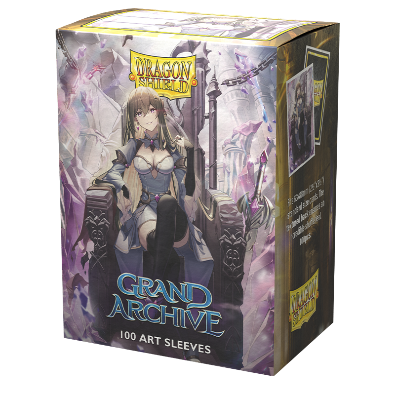 Dragon Shield: Standard 100ct Sleeves - Grand Archive (Merlin, Kingslayer) 