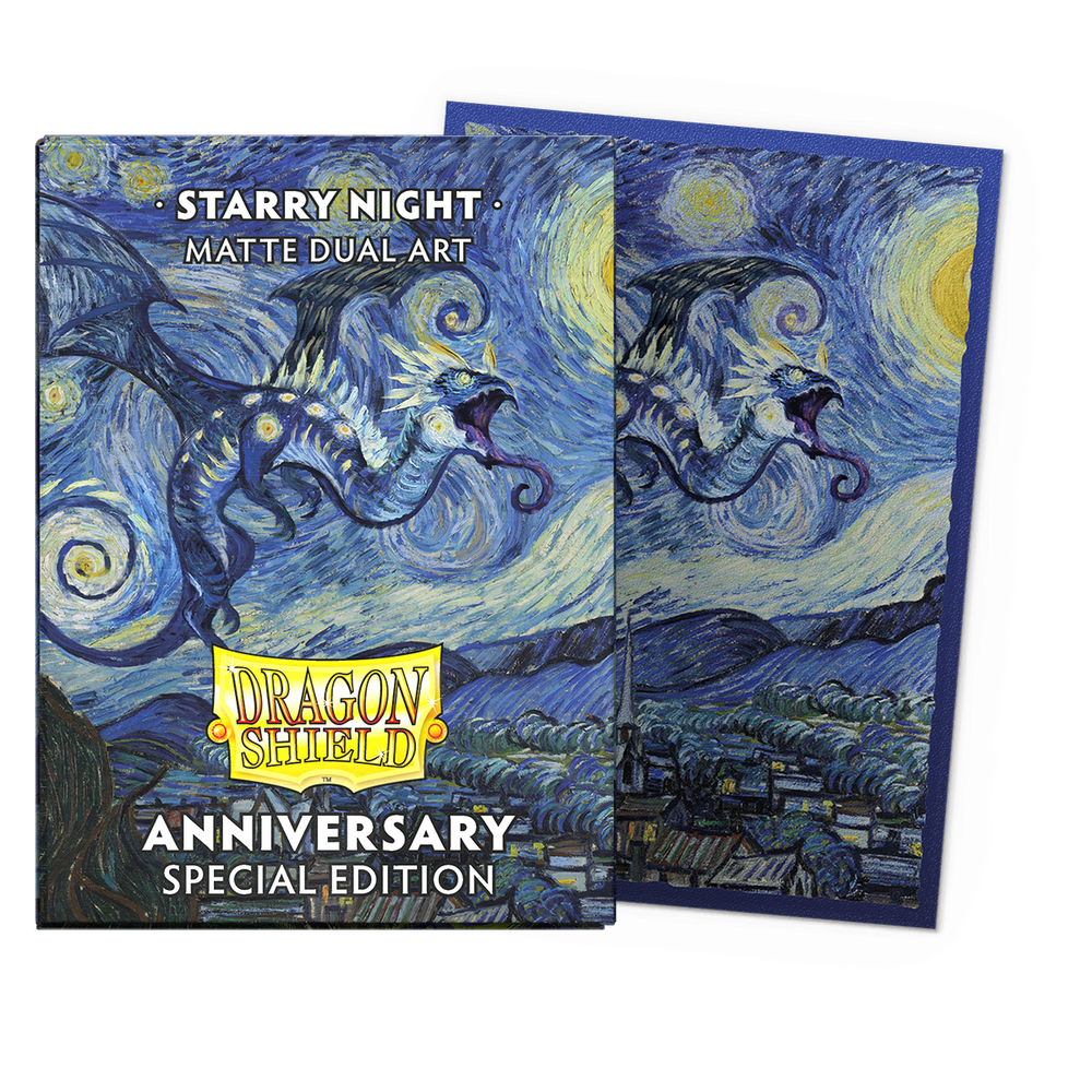 Dragon Shield: Standard 100ct Art Sleeves - Starry Night