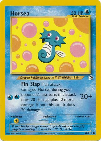 Horsea (62/111) [Neo Genesis Unlimited] 