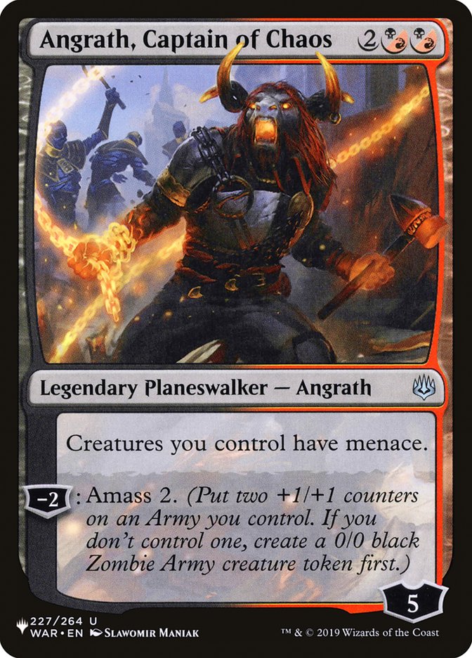 Angrath, Captain of Chaos [The List] 