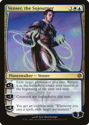 Venser, the Sojourner [Duel Decks: Venser vs. Koth] 