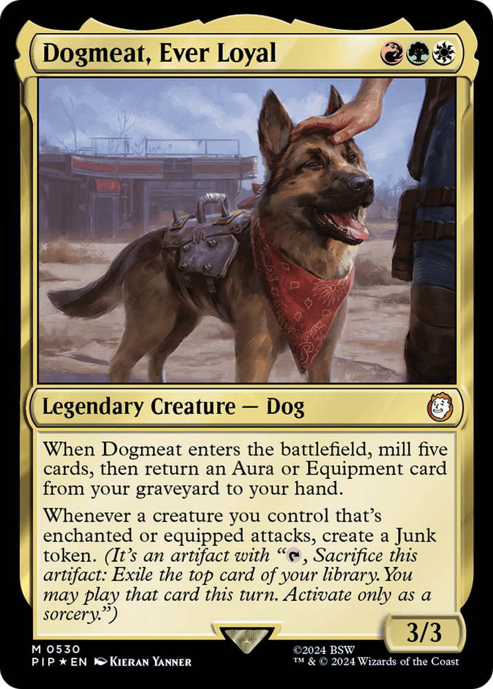 Dogmeat, Ever Loyal (Surge Foil) [Fallout] 