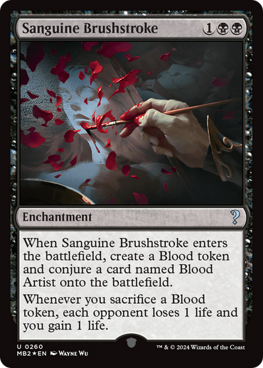 Sanguine Brushstroke [Mystery Booster 2] 