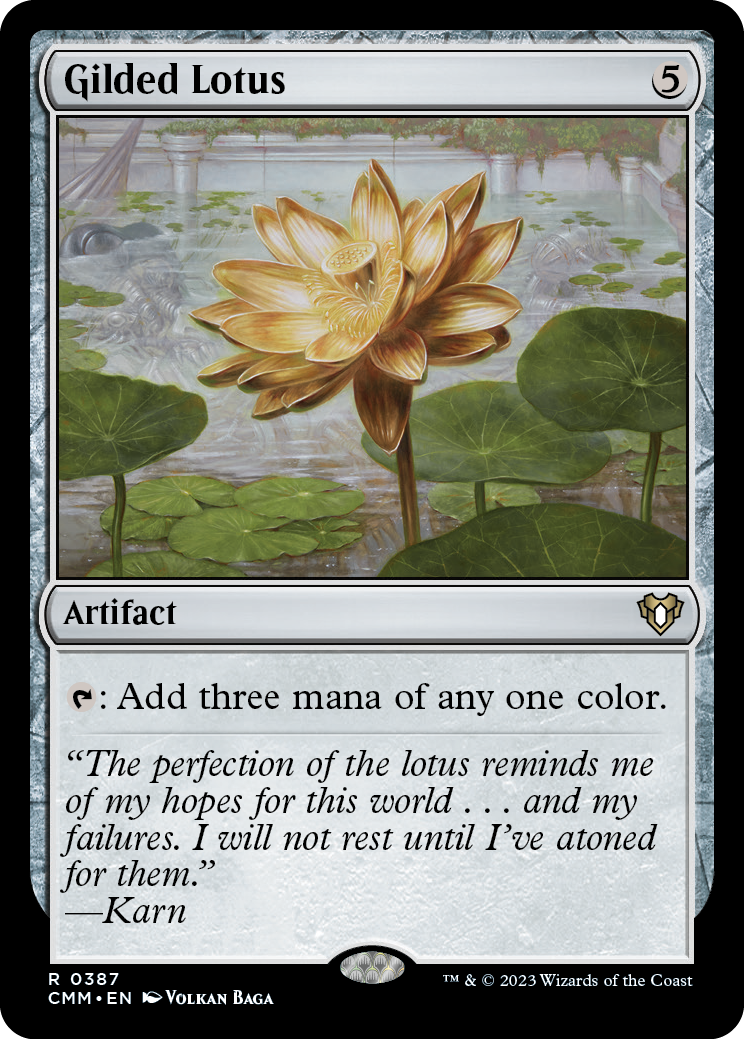 Gilded Lotus [Commander Masters] 