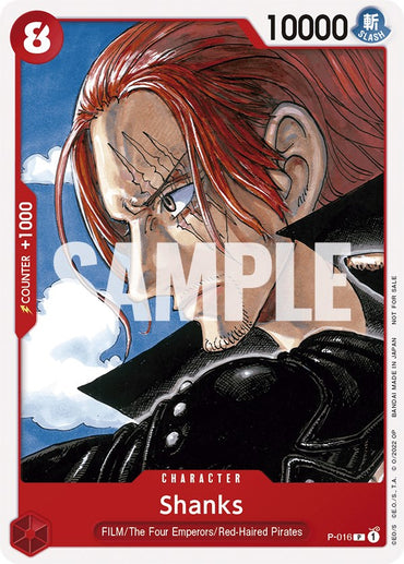 Shanks (One Piece Film Red) [One Piece Promotion Cards] 