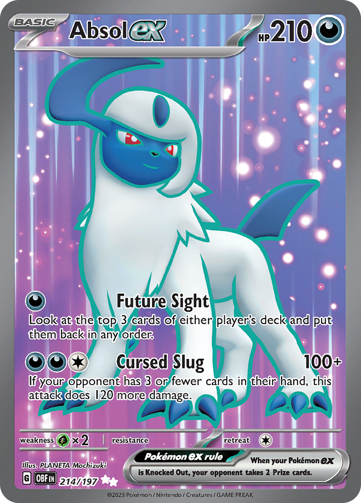 Absol ex (214/197) [Scarlet & Violet: Obsidian Flames] 