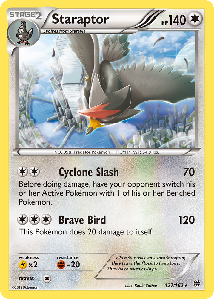 Staraptor (127/162) [XY:BREAKthrough] 