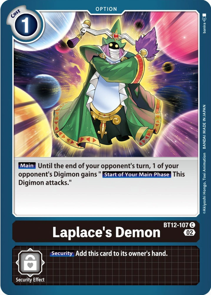 Laplace's Demon [BT12-107] [Across Time] 