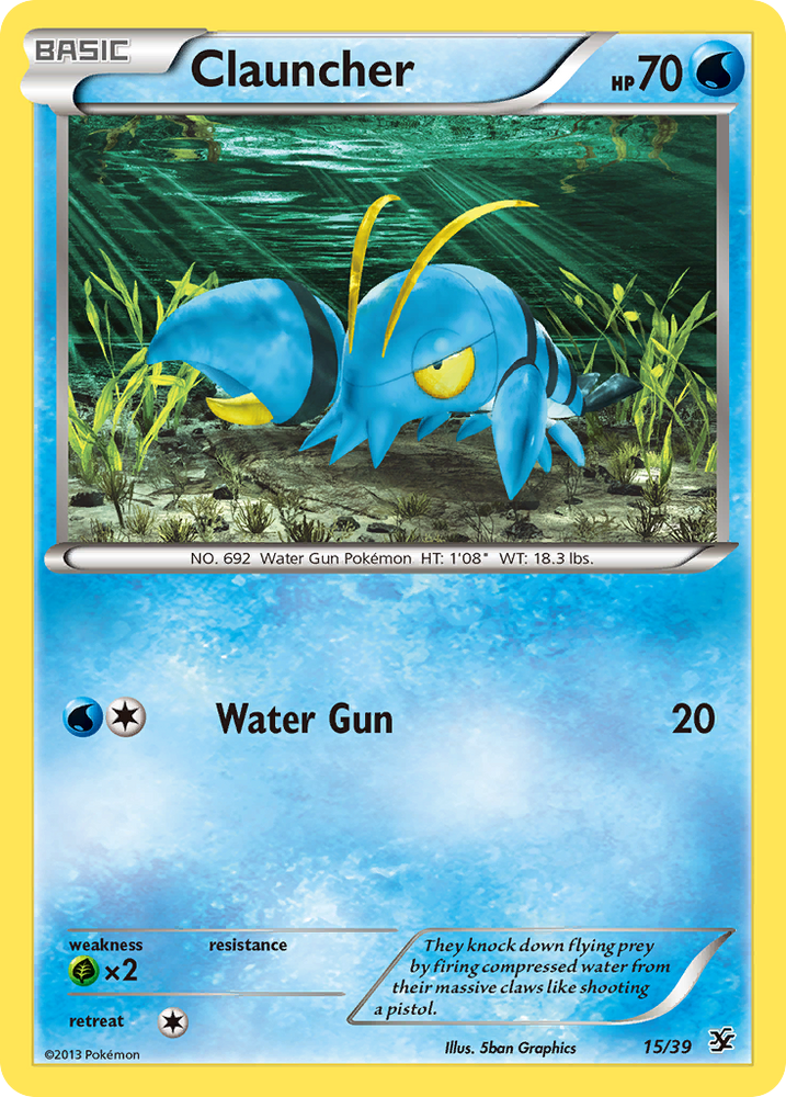 Clauncher (15/39) [XY: Kalos Starter Set] 