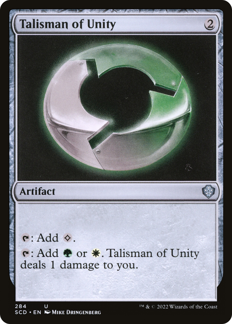 Talisman of Unity [Starter Commander Decks] 