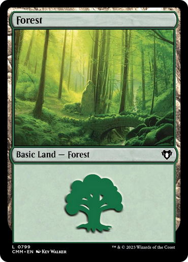 Forest (799) [Commander Masters] 